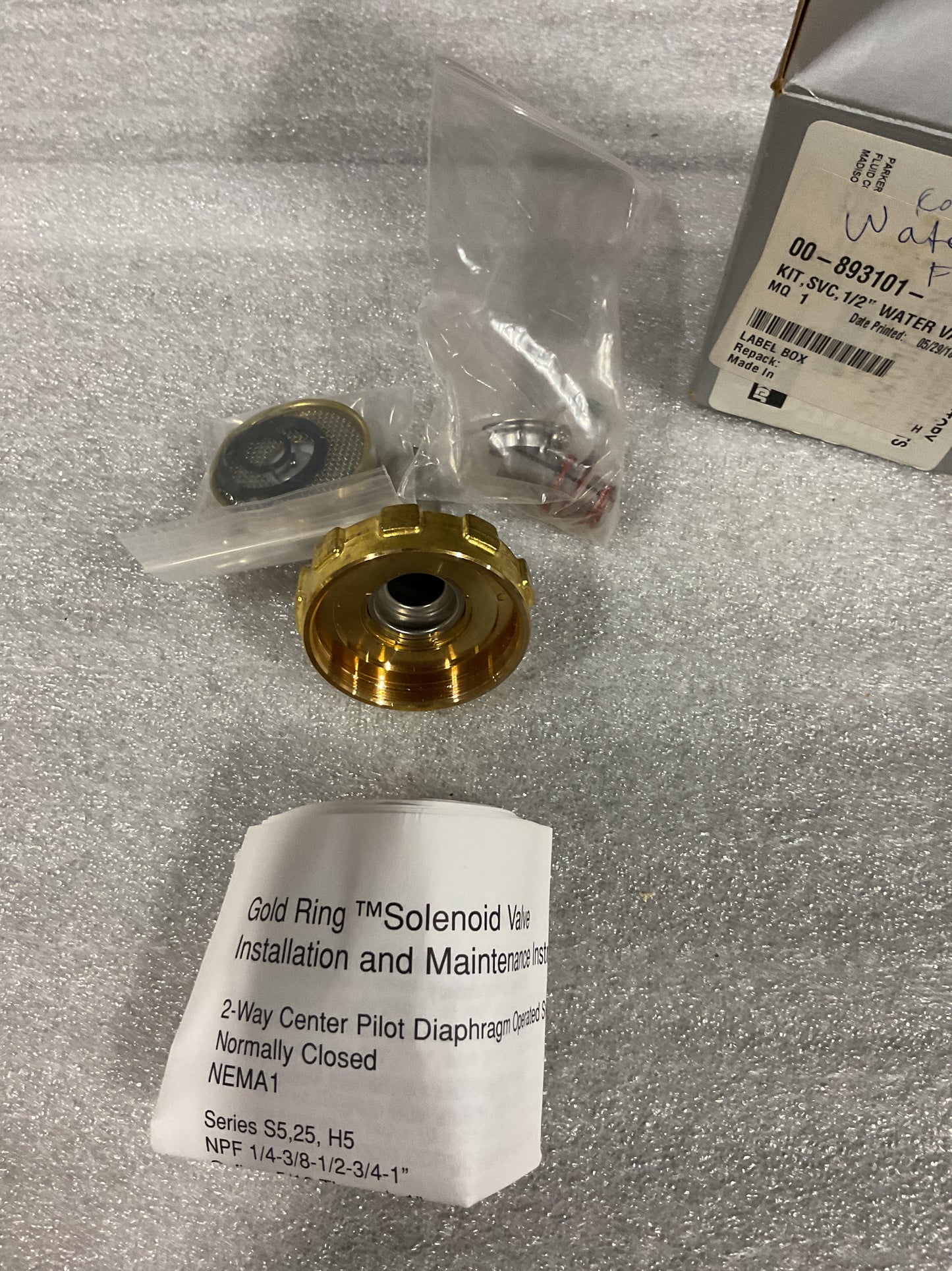 PARKER SERVICE KIT 00-893101 1/2” - NOS