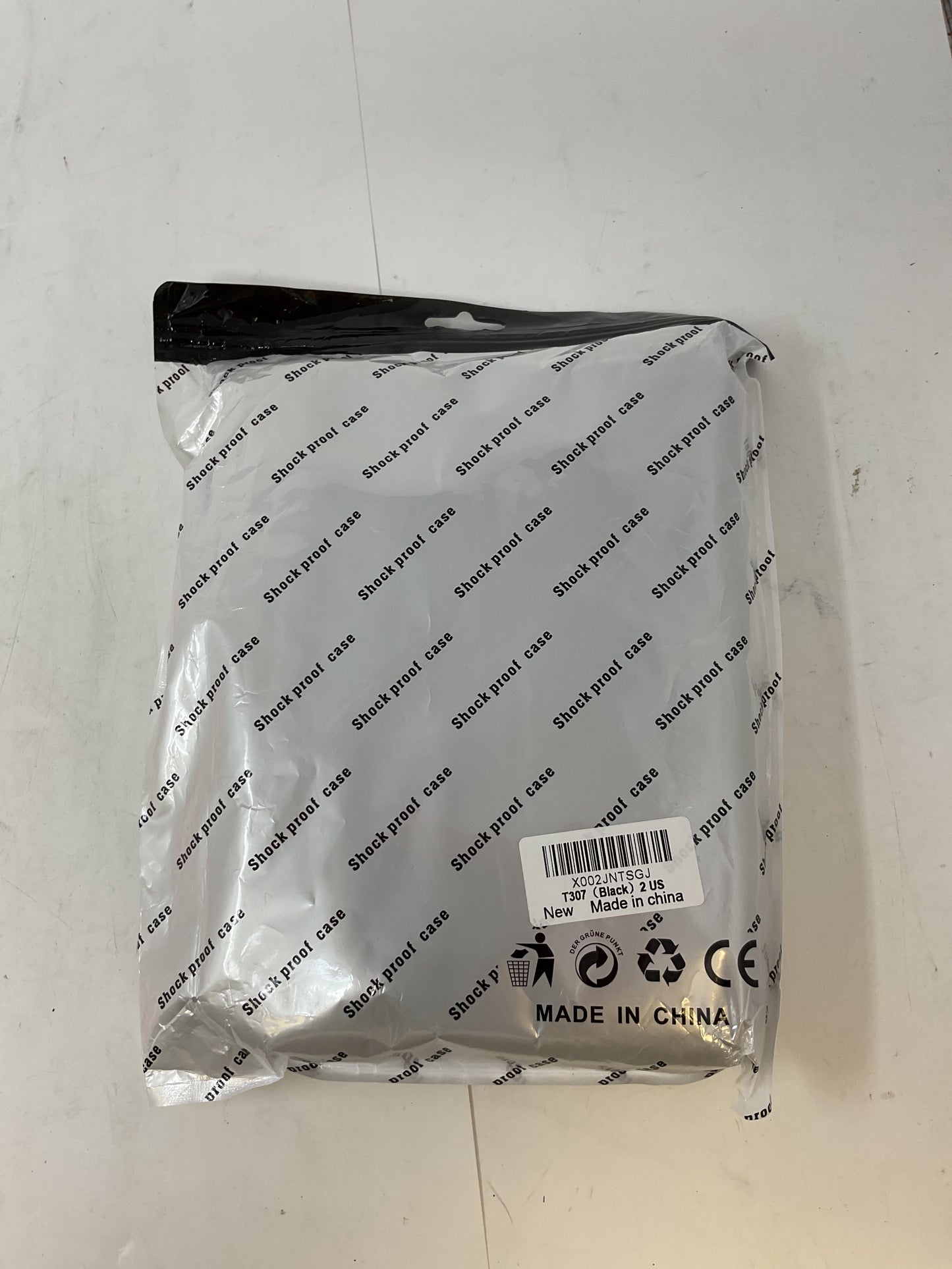 ZENRICH SHOCK PROOF CASE TM307 FOR SAMSUNG TAB A W/ STRAP - NEW
