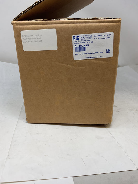 BIG KAISER TOOLPRO ASSEMBLY DEVICE HSK40A 31.300.015 - NEW
