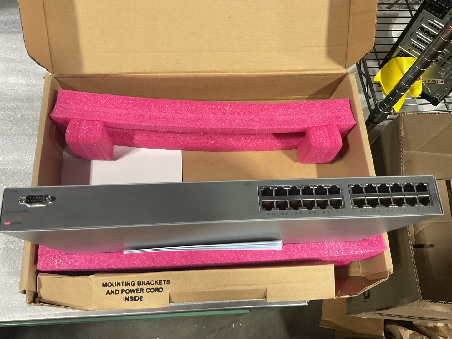 POWERDSIGN MICROSEMI NETWORK SWITCH 3512G - PREOWNED