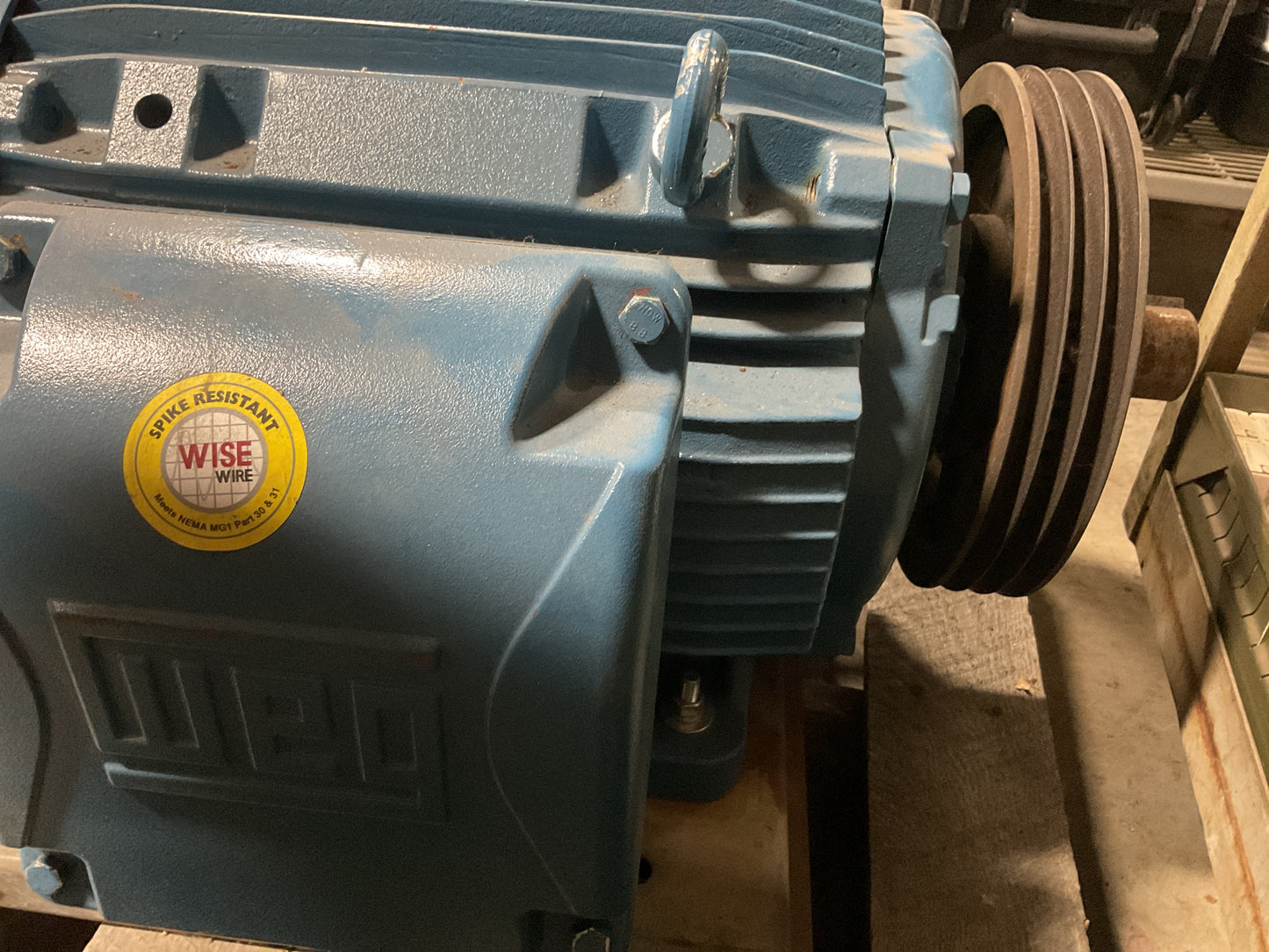 WEG INVERTER DUTY MOTOR 0751BET3E365T-W22 75 HP 3PH 1780RPM -NEW