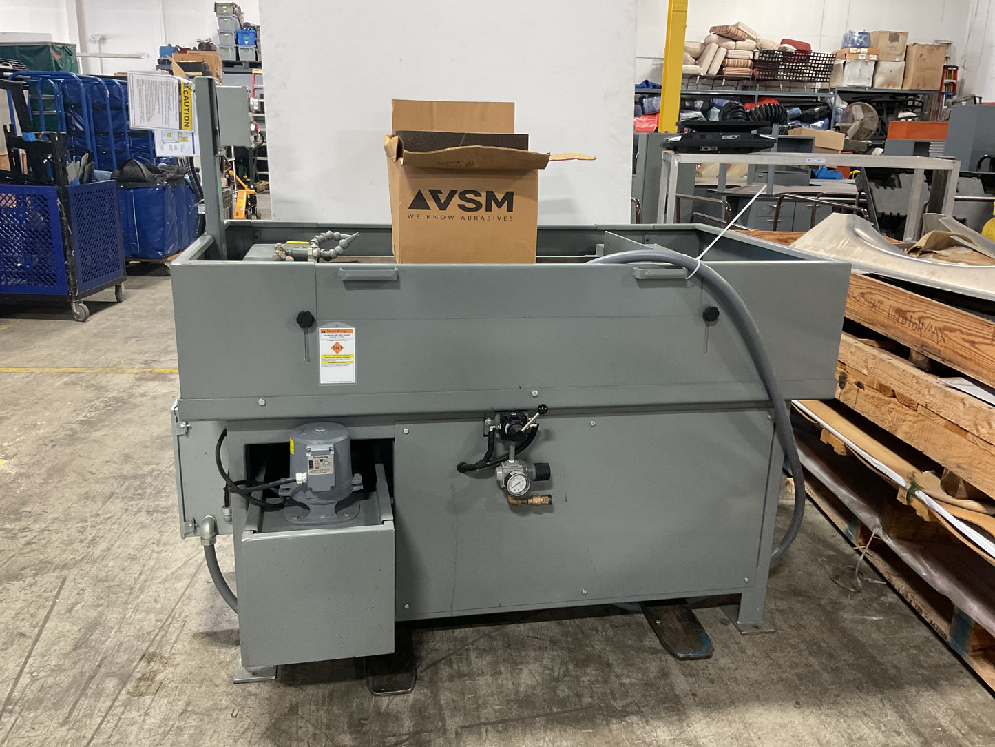 KALAMAZOO WET BELT SANDER S14HW 440V -PREOWNED