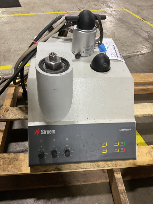 STRUERS LABOPRESS-3 HOT MOUNTING PRESS- PREOWNED