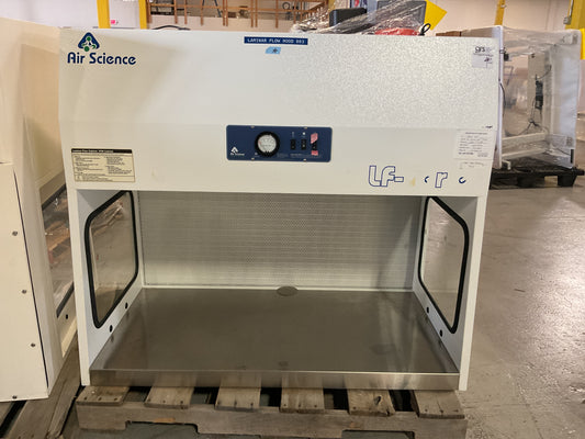 AIR SCIENCE LF SERIES LAMINAR FLOW HOOD HLF-48 #3 -PREOWNED