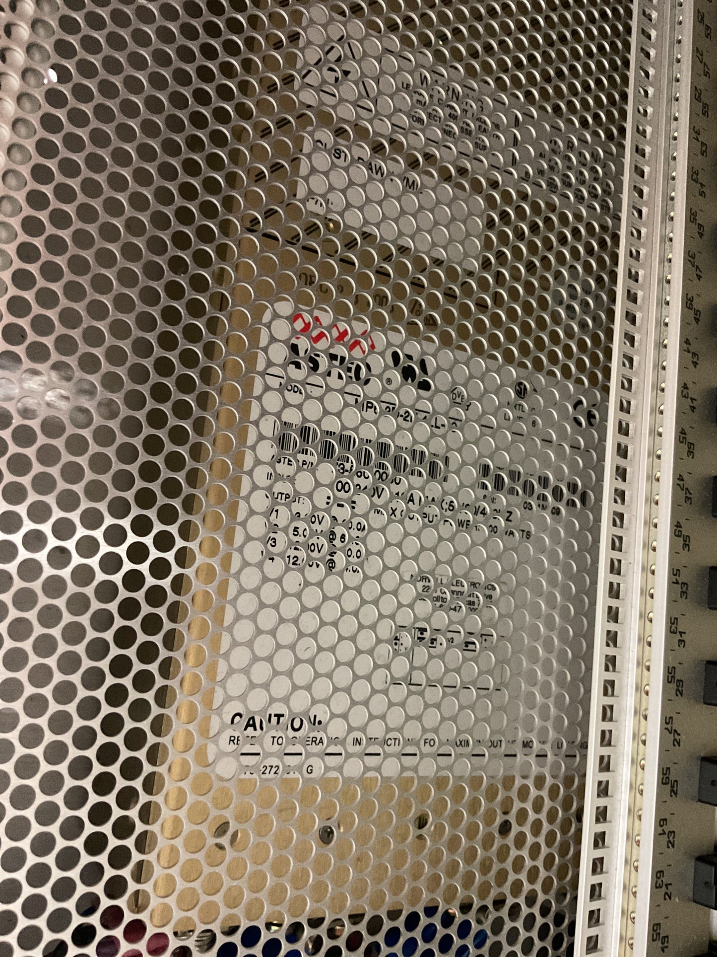 DAWN VME PRODUCTS CHASSIS RACK + CNC MOTHERBOARD CIRCUIT BOARD 11-1010638-NA41 -PREOWNED