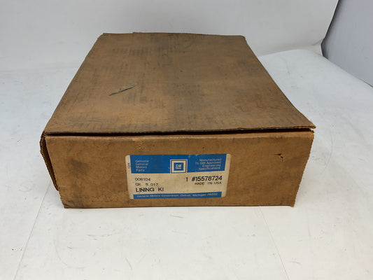 GM LINING KIT PARKING BRAKE 15578724 OEM FOR 1998-00 CARS- NOS