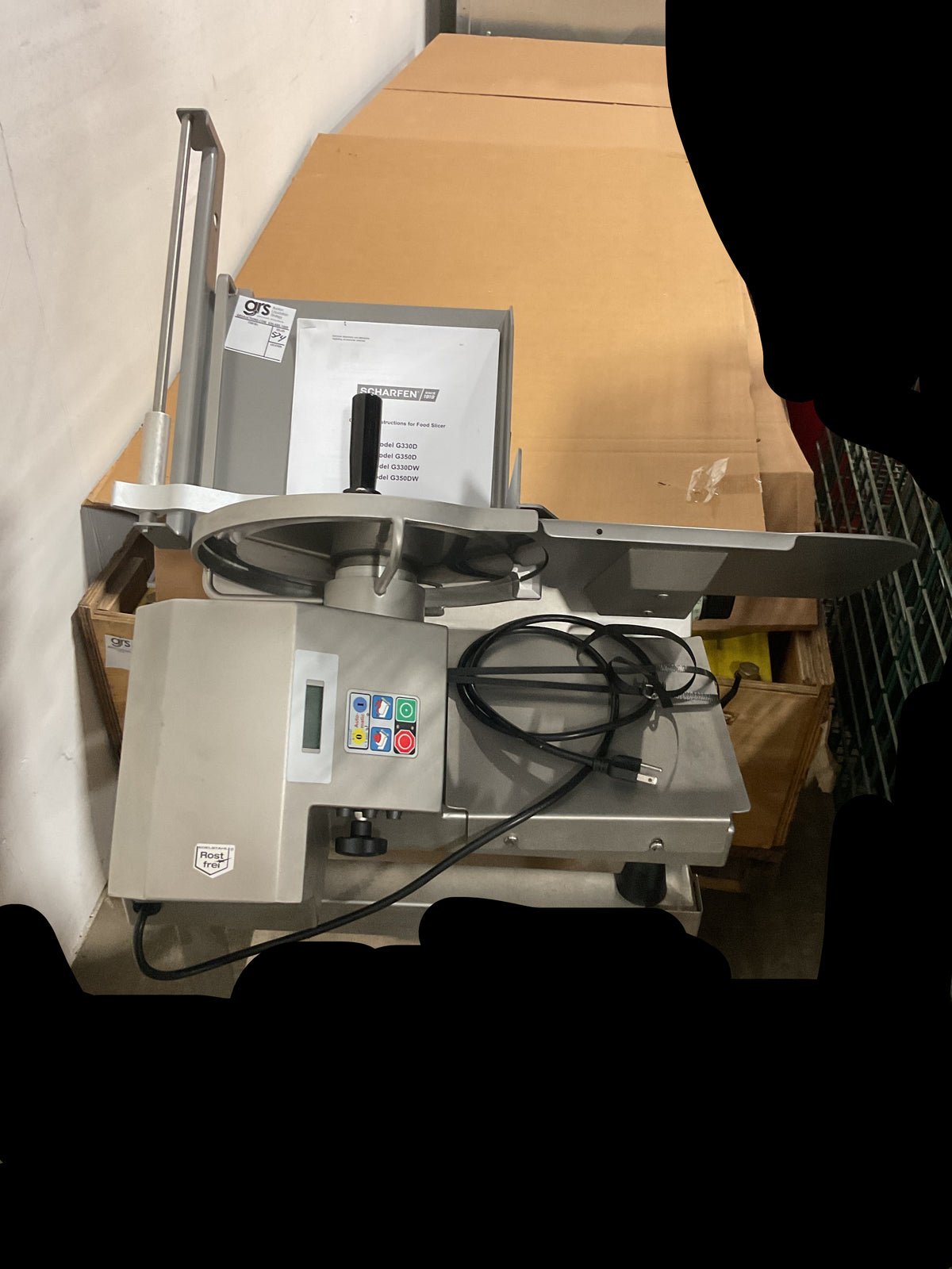 SCHARFEN JACCARD FOOD SLICER G330DWT - NEW