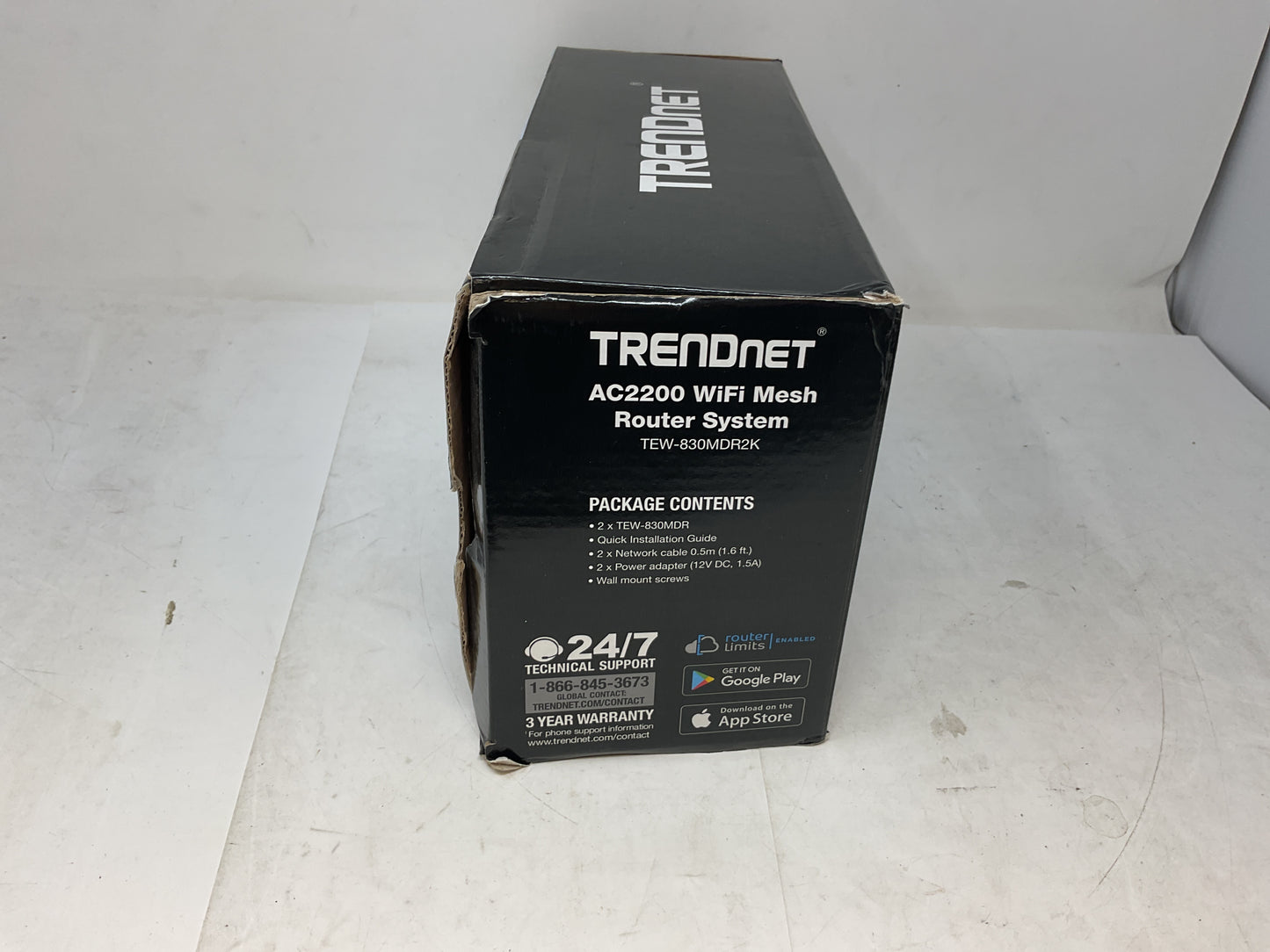TRENDNET AC2200 WIFI MESH ROUTER SYSTEM TEW-830MDR2K - NOS