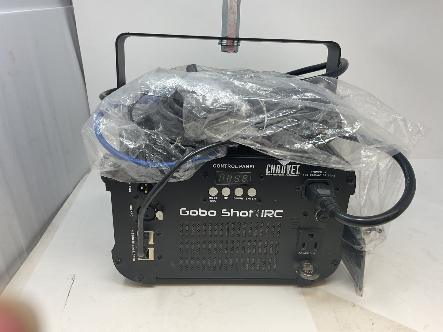 CHAUVET DJ GOBO PROJECTOR SHOT 50W IRC STAGE LIGHTING GOBO FIXTURE LIGHT - PREOWNED