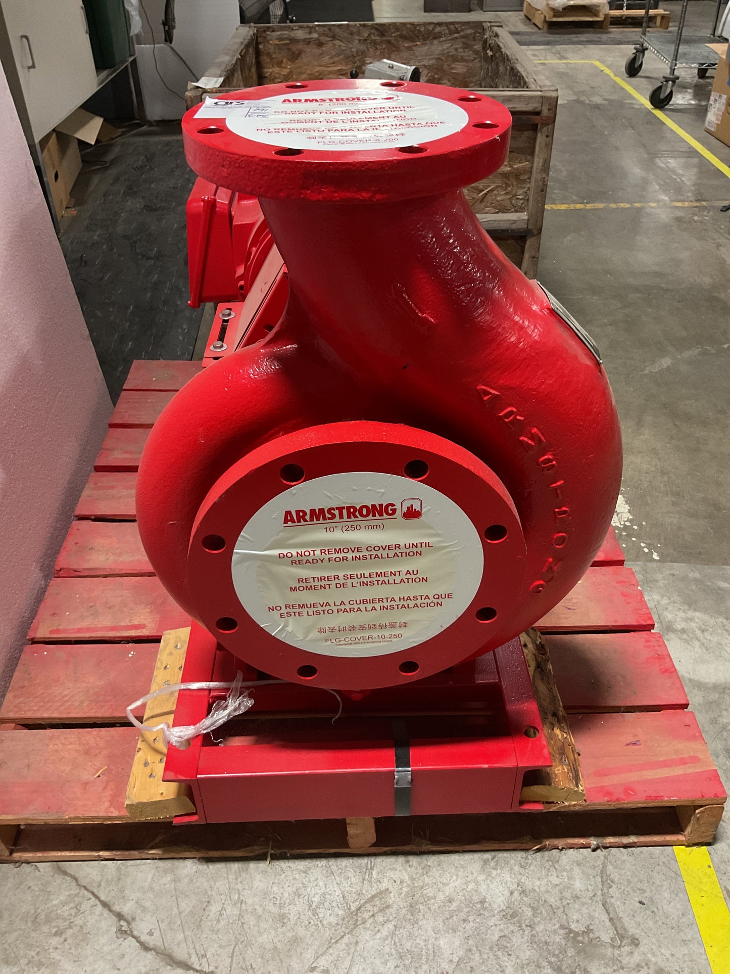 ARMSTRONG COMMERCIAL PUMP SYSTEM 8X6X11.5 4030VS W/ WEG 50HP MOTOR 175PSI -NEW