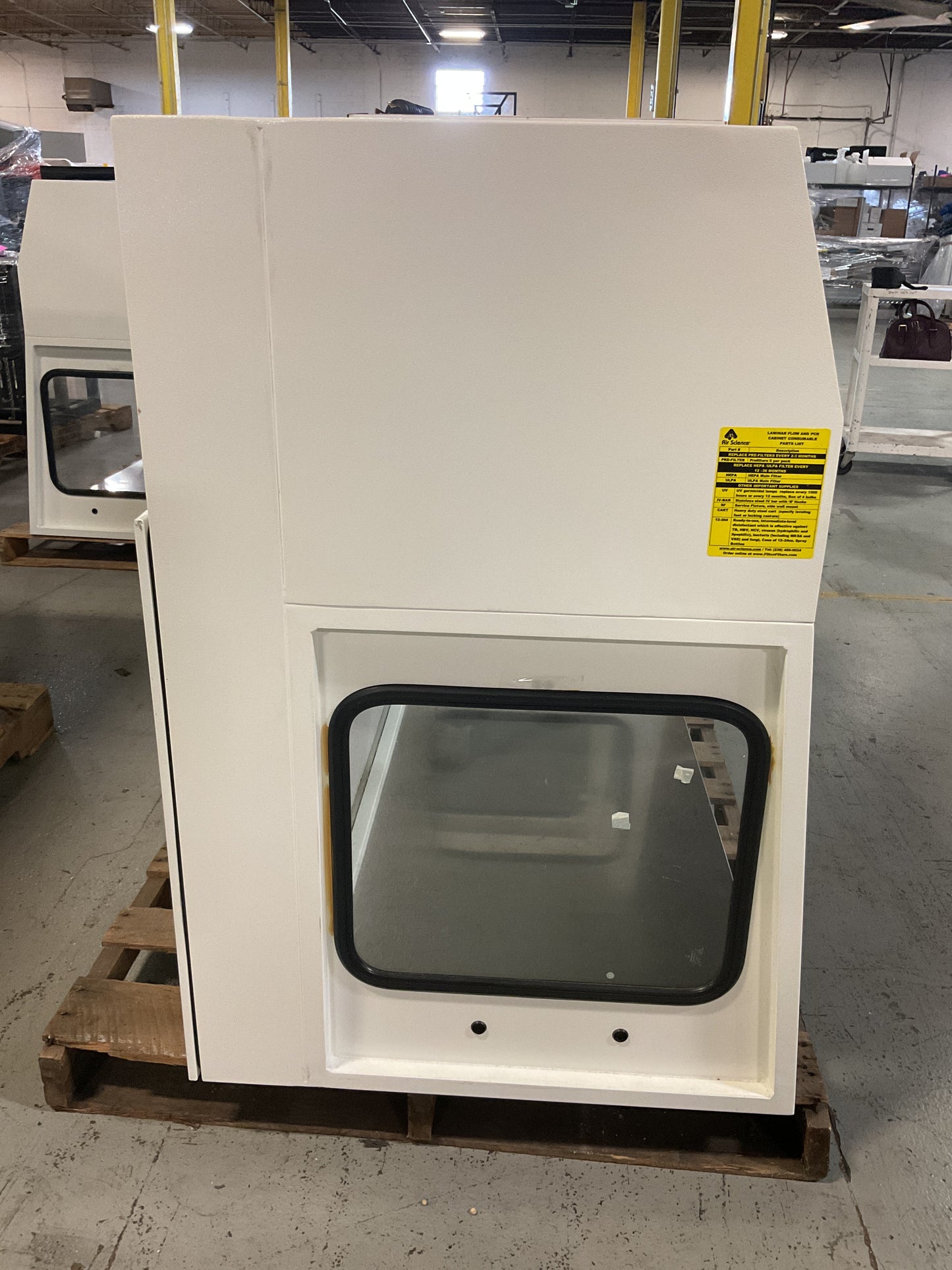 AIR SCIENCE LF SERIES LAMINAR FLOW HOOD HLF-48 #1 -PREOWNED