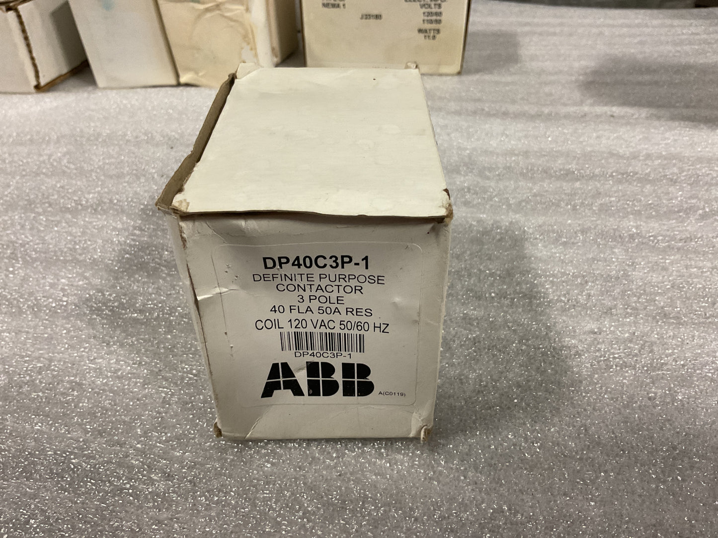 ABB DEFINITE PURPOSE CONTACTOR  3 POLE - NOS