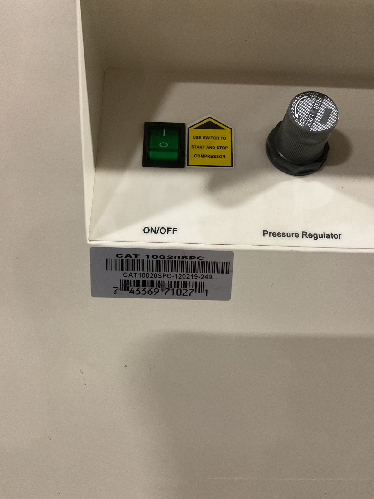 CALIFORNIA AIR TOOLS CAT-10020SPC - PREOWNED