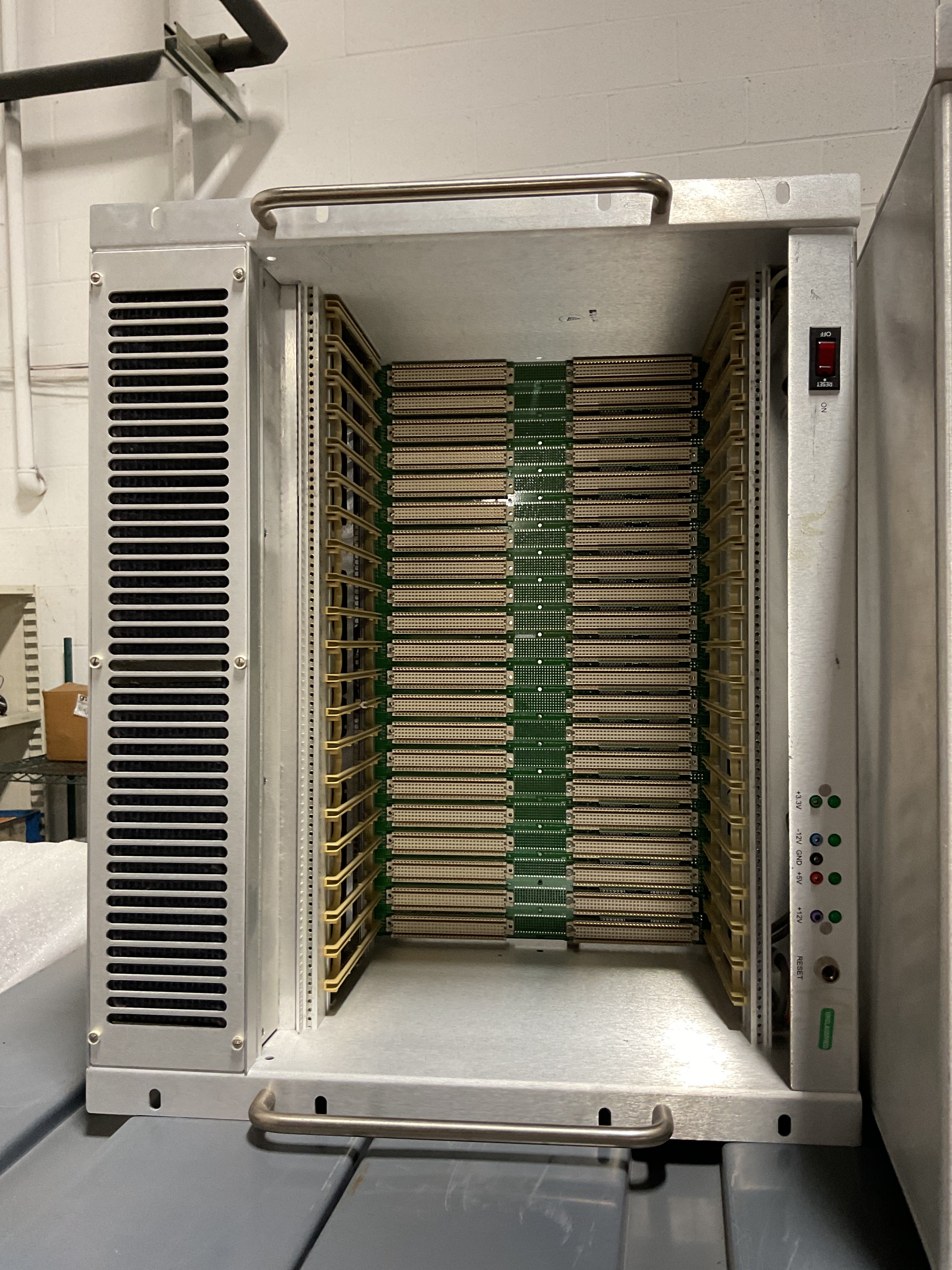 Vme Processor Rack DAWN VME PRODUCTS CHASSIS RACK + CNC MOTHERBOARD CIRCUIT BOARD 11-1010 ...