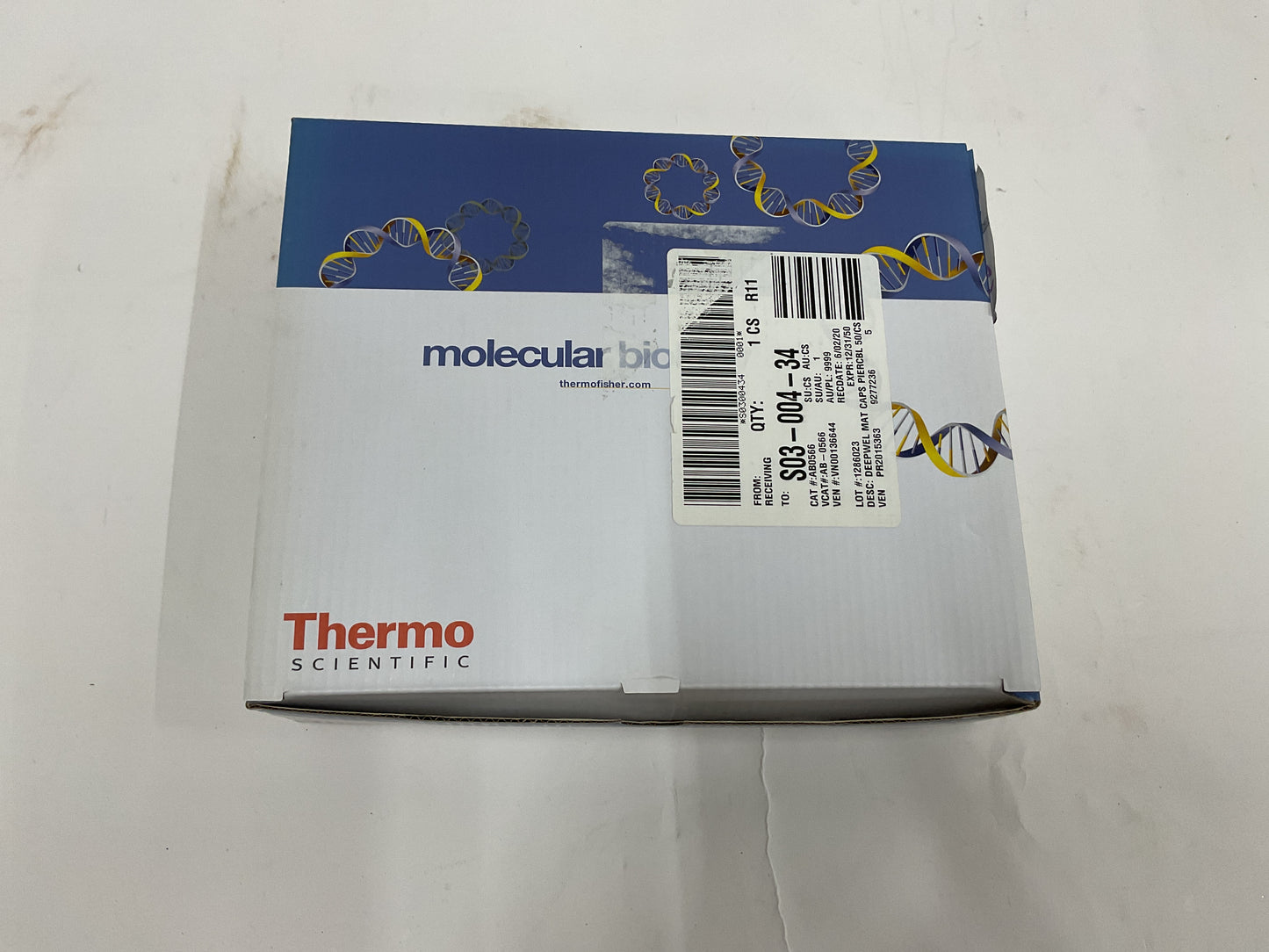 THERMO SCIENTIFIC SEALING MATS ROUND CAP AB-0566 - NEW