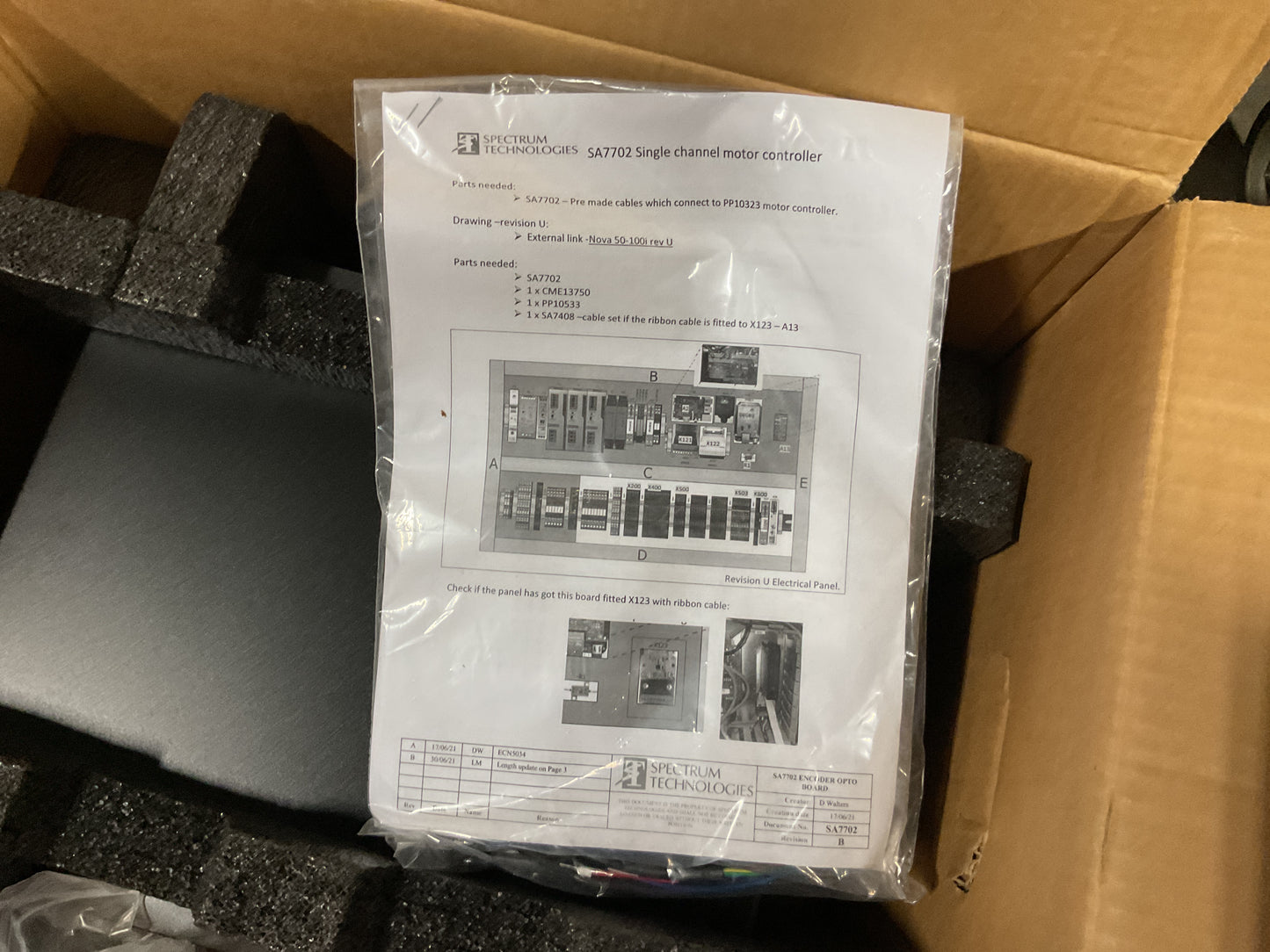 SPECTRUM CAPRIS CONTRAST MEASURING SYSTEM CMS2 - PREOWNED