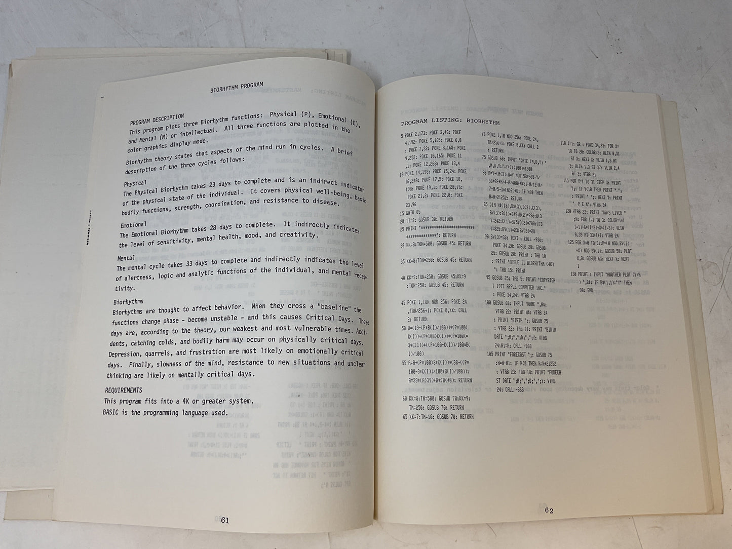 APPLE II REFERENCE MANUAL JANUARY 1978 - PREOWNED