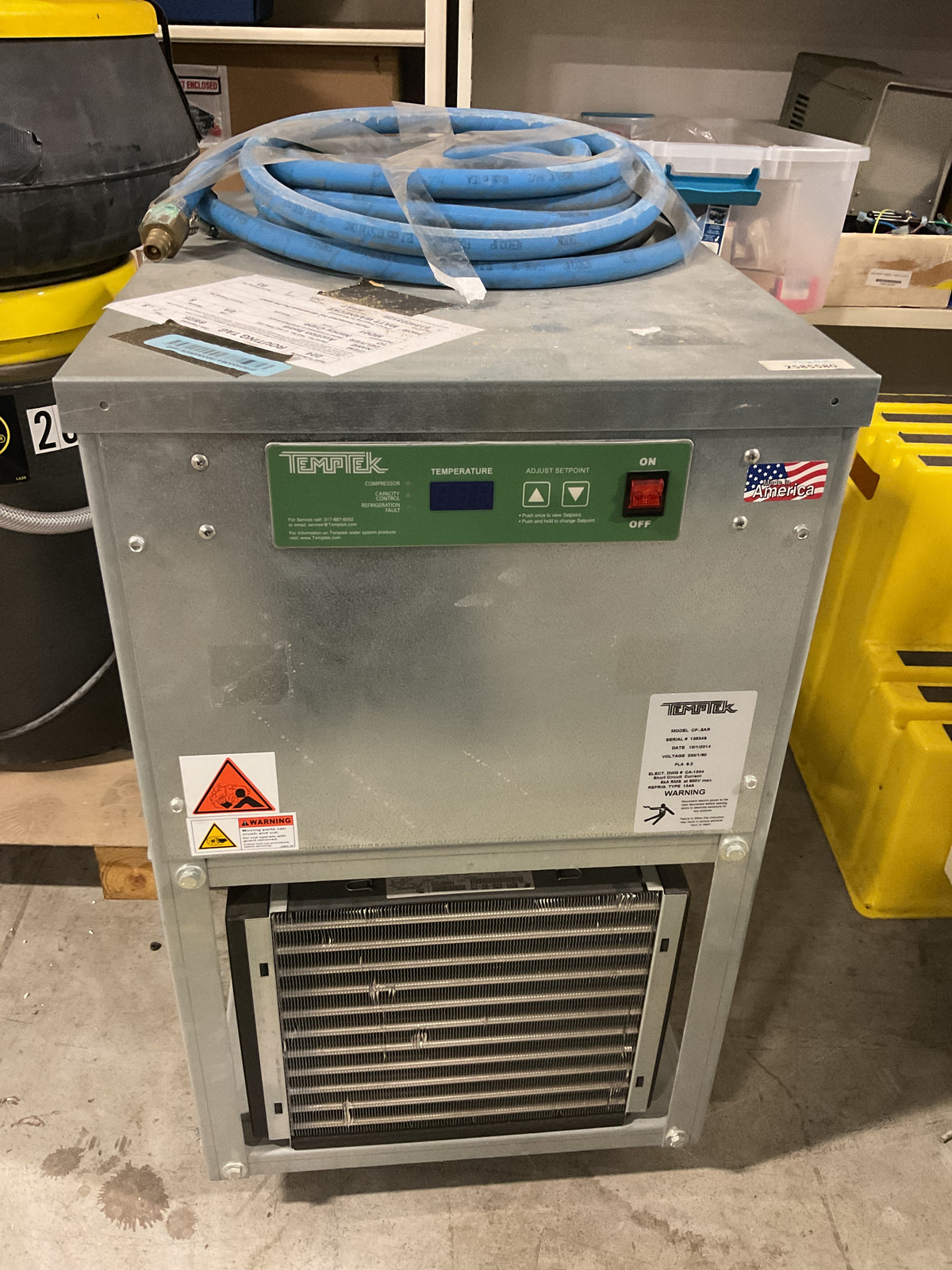 TEMPTEK WATER CHILLER CF-.5AR - PREOWNED