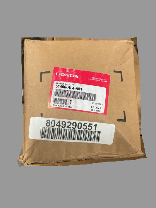 HONDA CUSHION ASSEMBLY HOE2MDX 51400-HL4-A51 -NEW