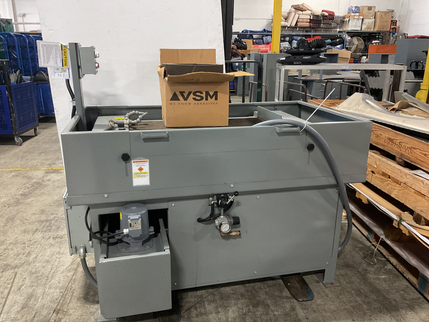 KALAMAZOO WET BELT SANDER S14HW 440V -PREOWNED