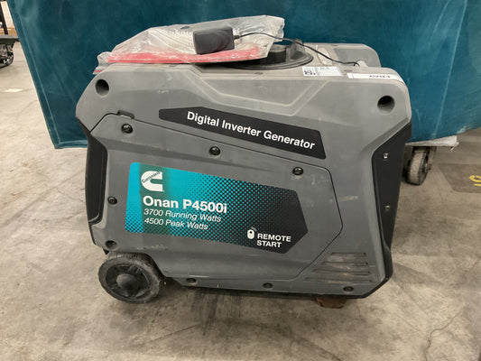 CUMMINS DIGITAL INVERTER GENERATOR P4500I REMOTE START -PREOWNED