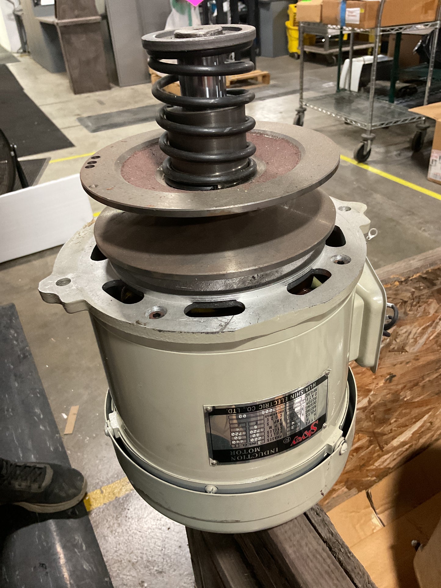 BRIDGEPORT MILLING MACHINE HEAD AND MOTOR - PREOWNED SURPLUS