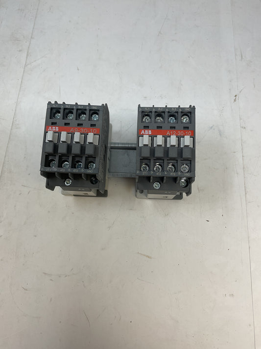 ABB A12-30-10 +A9-30-10 CONTACTOR UNITS - PREOWNED