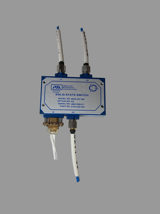 AMERICAN MICROWAVE SOLID STATE SWITCH MSN-2DT-MP (#3)- PREOWNED