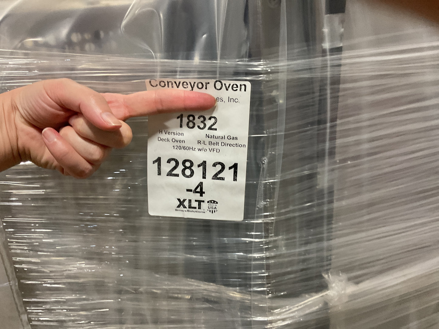 XLT CONVEYOR OVEN X3H-1832-42376 - NEW