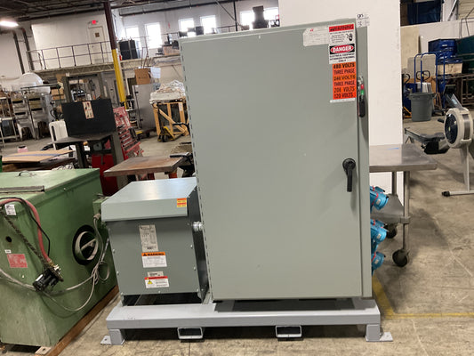 HAMMOND POWER SOLUTION THREE PHASE DRY TYPE TRANSFORMER 45KVA 480V SYSTEM -PREOWNED SURPLUS