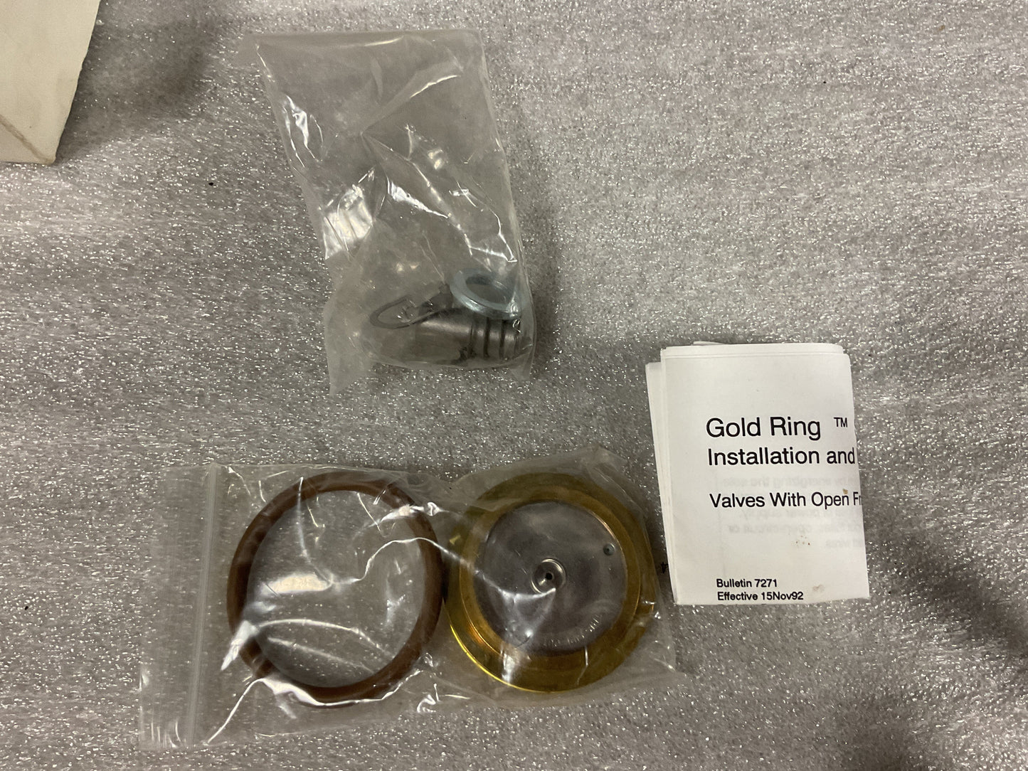 HOBART GOLD RING STEAM SERVICE KIT 3/4” 00-892072 -NOS