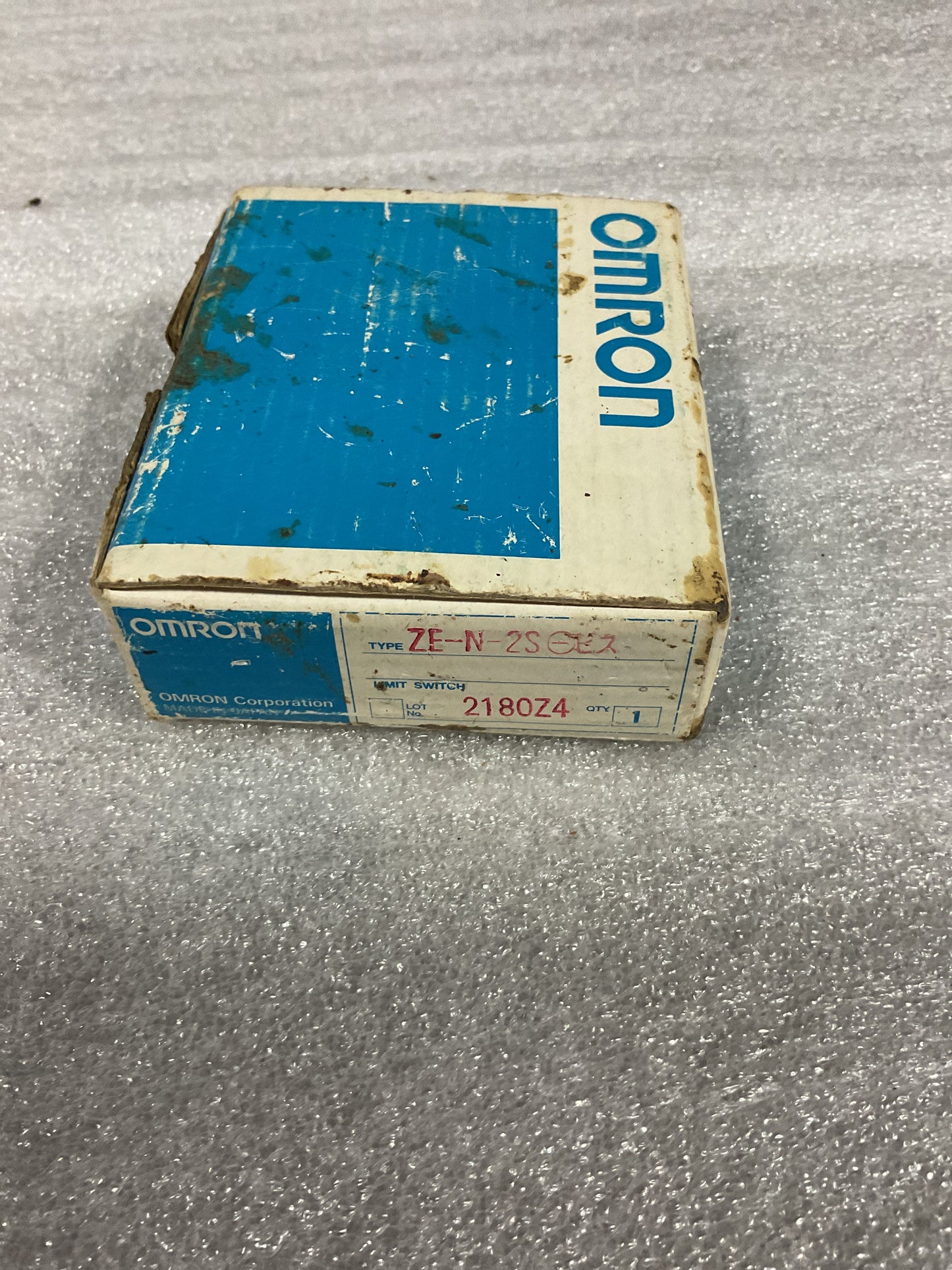 OMRON LIMIT SWITCH ZE-N-2S 1.5A - NOS