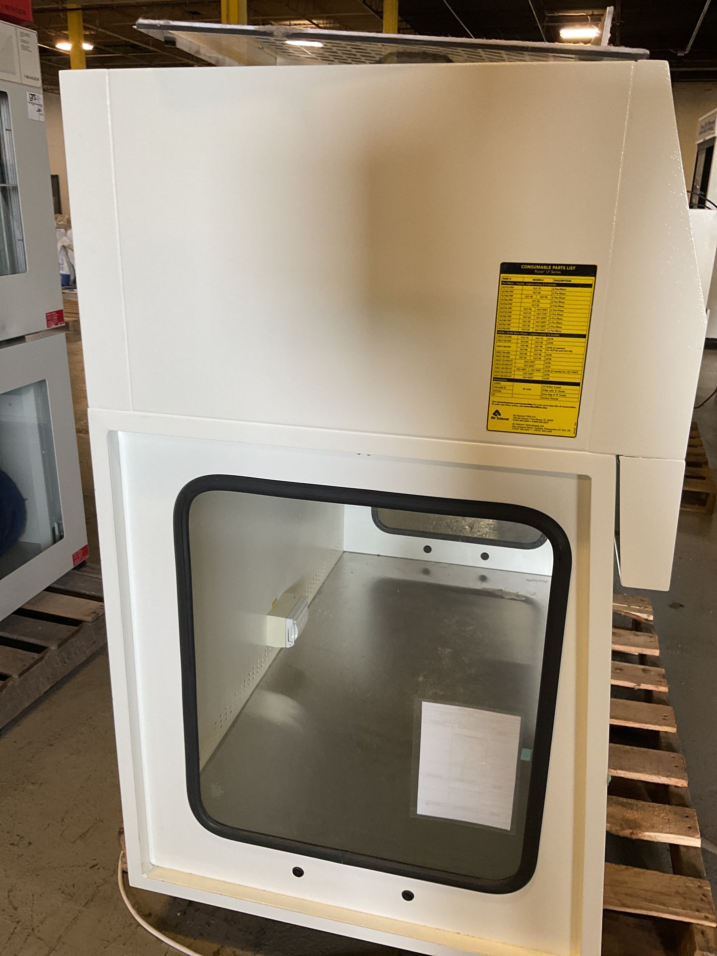 AIR SCIENCE LF SERIES LAMINAR FLOW HOOD VLF-48 #9 -PREOWNED
