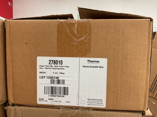 THERMO SCIENTIFIC GLASS FIBRE 96 WELL PLATE 278010 - NEW