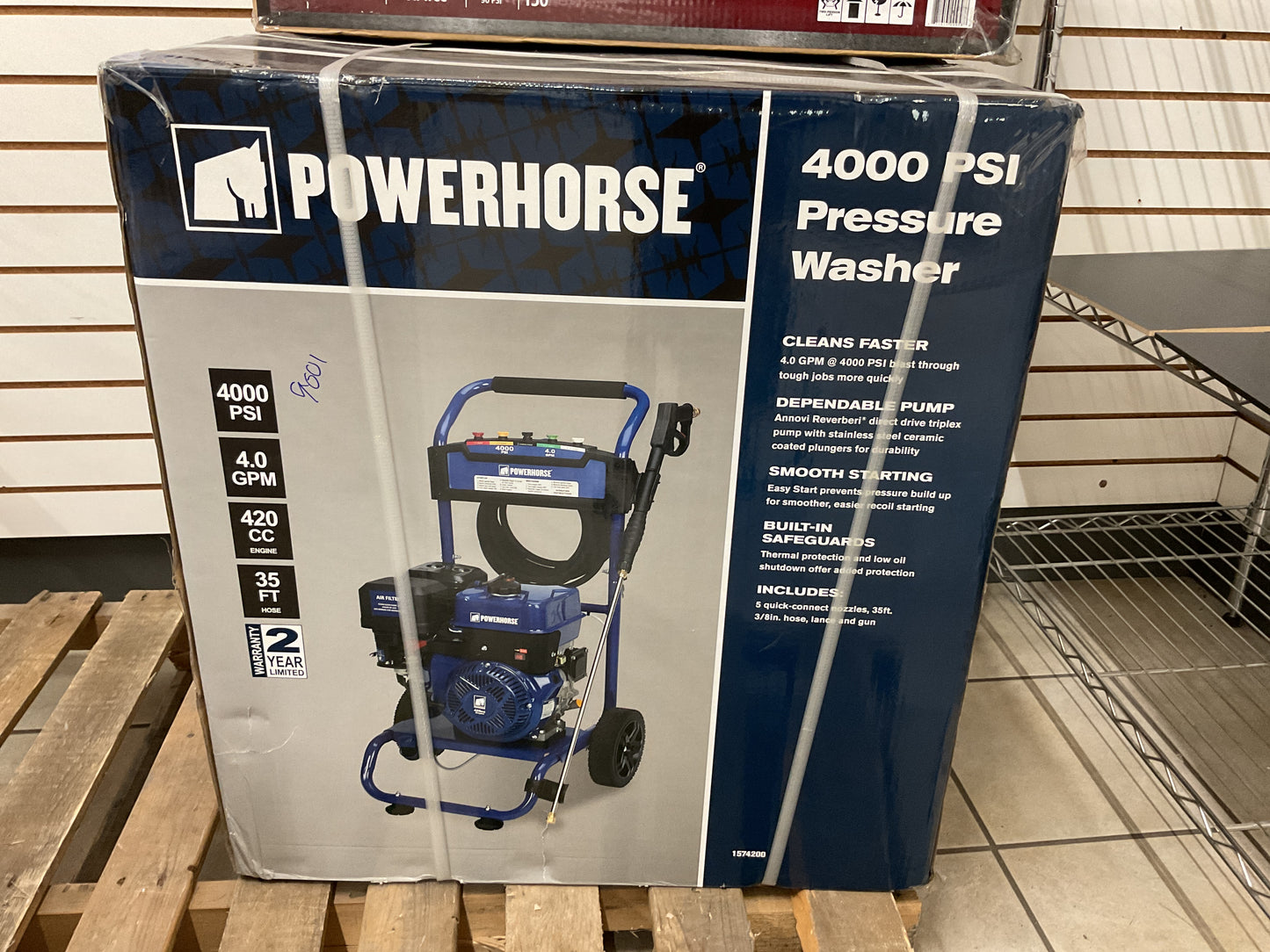 POWERHORSE 4000 PRESSURE WASHER NEW