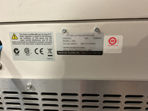 Beckman Coulter Ultracentrifuge L-90K -Preowned