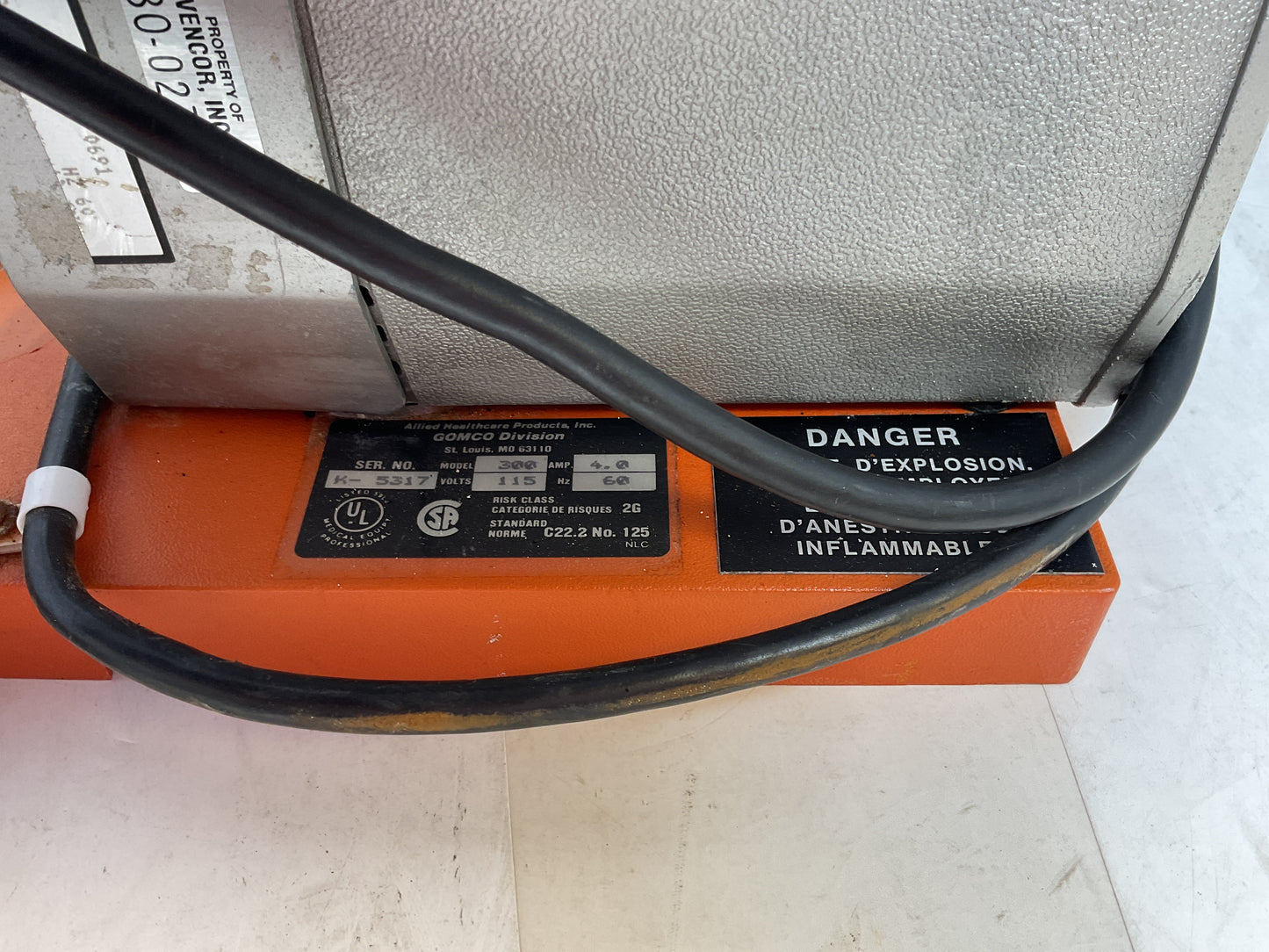 ALLIED GOMCO SUCTION PUMP 300 - PREOWNED