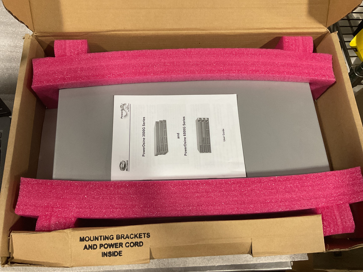 POWERDSIGN MICROSEMI NETWORK SWITCH 3512G - PREOWNED