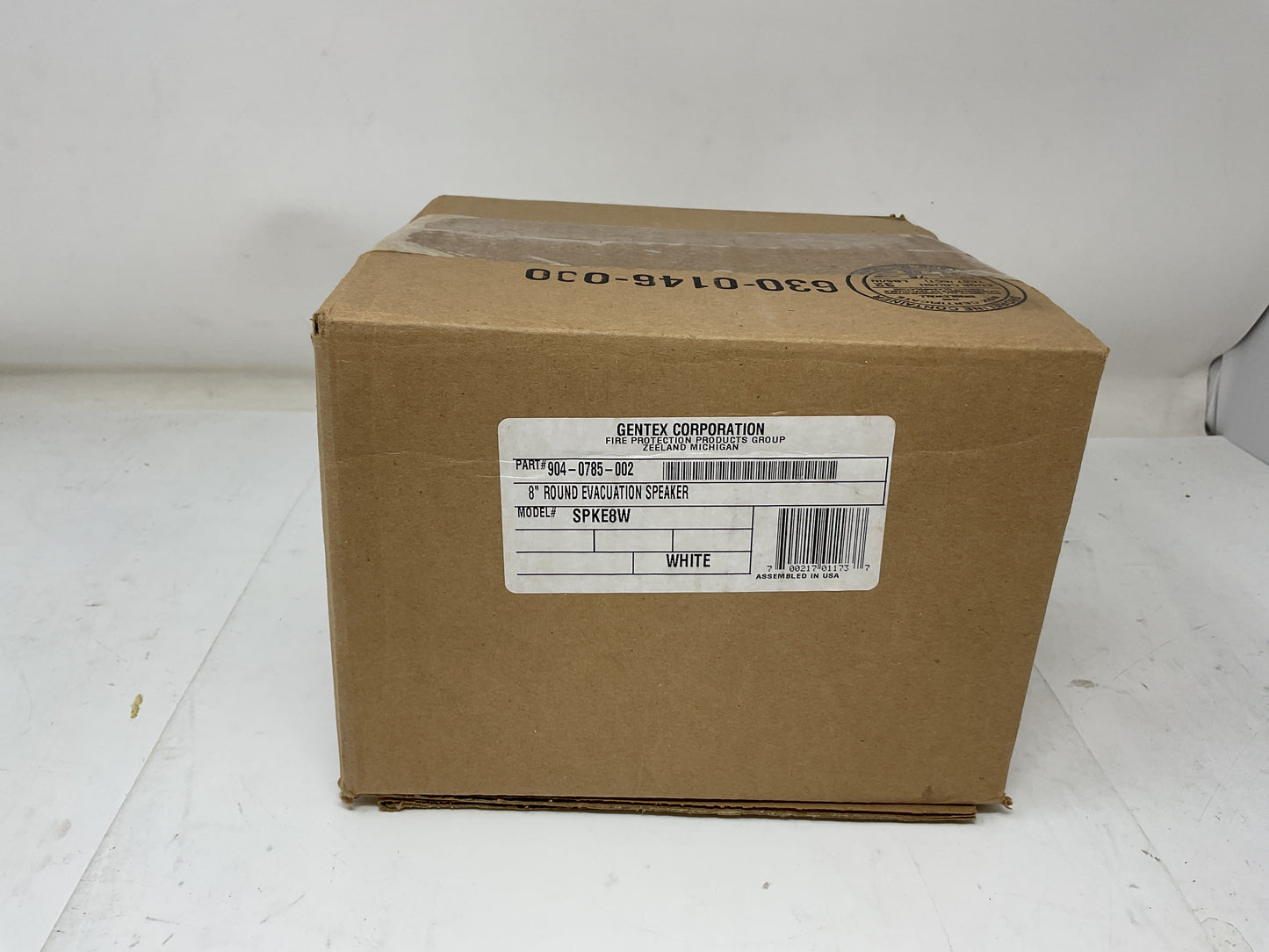 GENTEX 8" ROUND EVACUATION SPEAKER SPKE8W - NEW