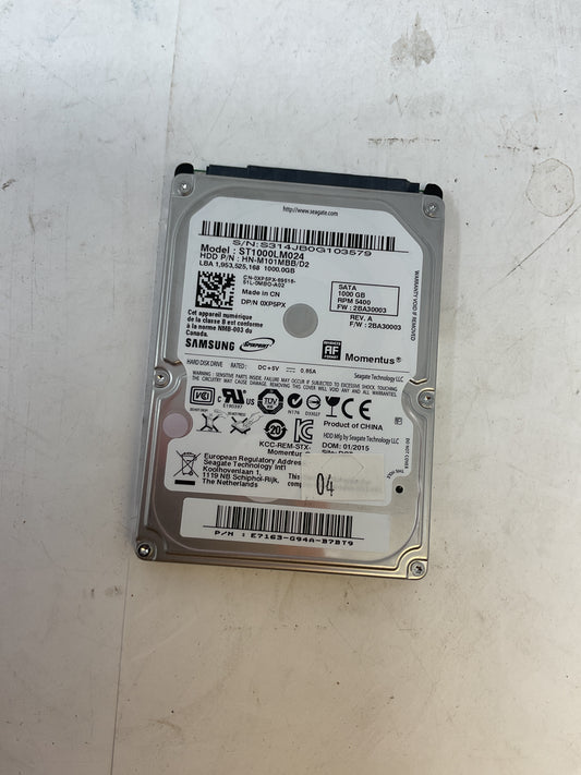 SAMSUNG SSD DRIVE 1TB ST1000LM024 - PREOWNED