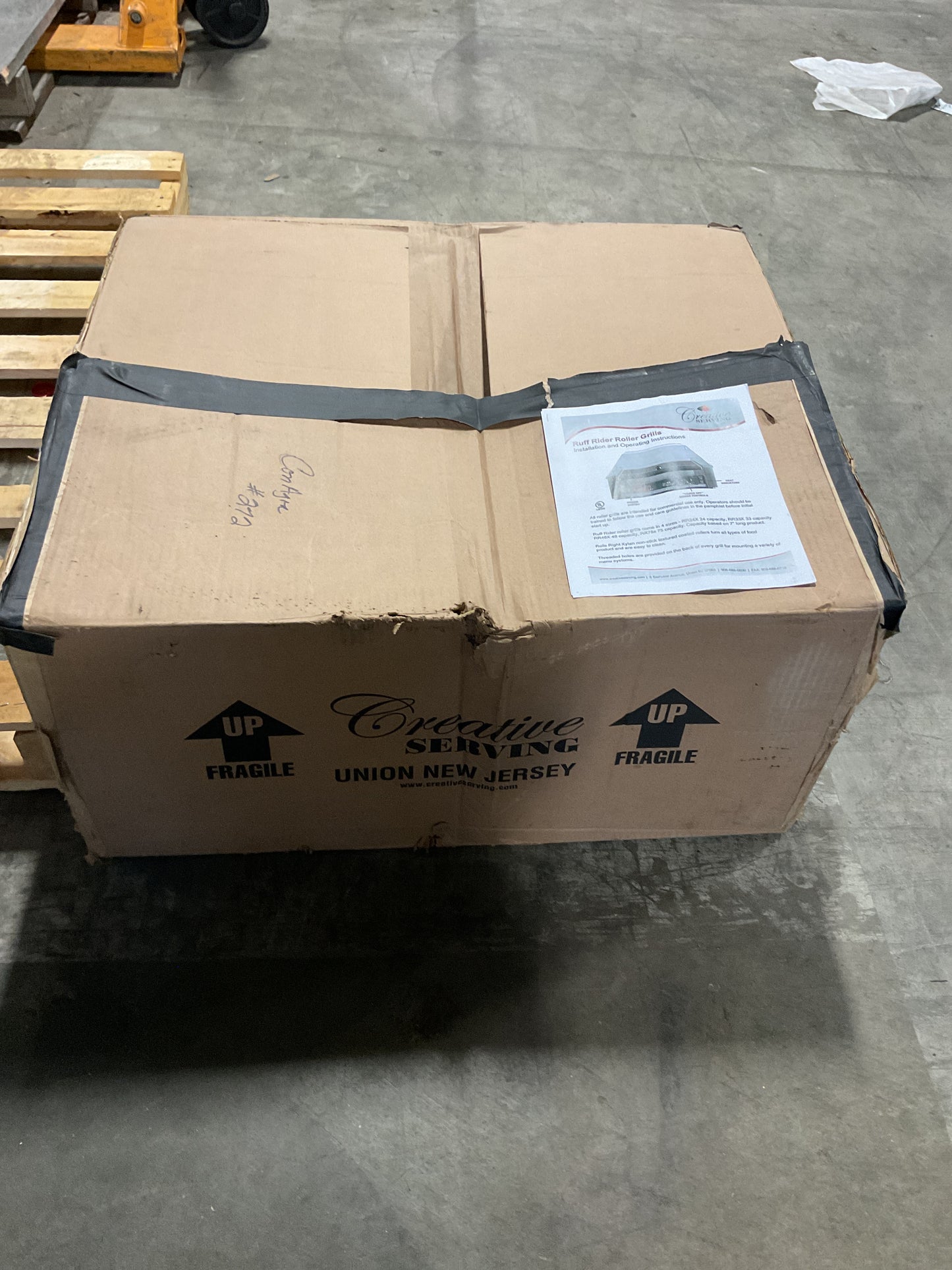 RUFF RIDER ROLLER GRILL RR33XHN 33 CAPACITY W/XYLAN ROLLERS - NEW