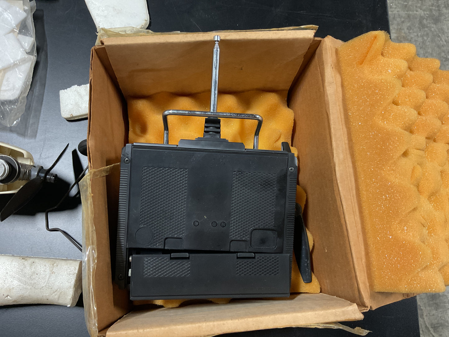 COX R/C "BEE" MODEL PLANE FOAM - FOR PARTS/REPAIR