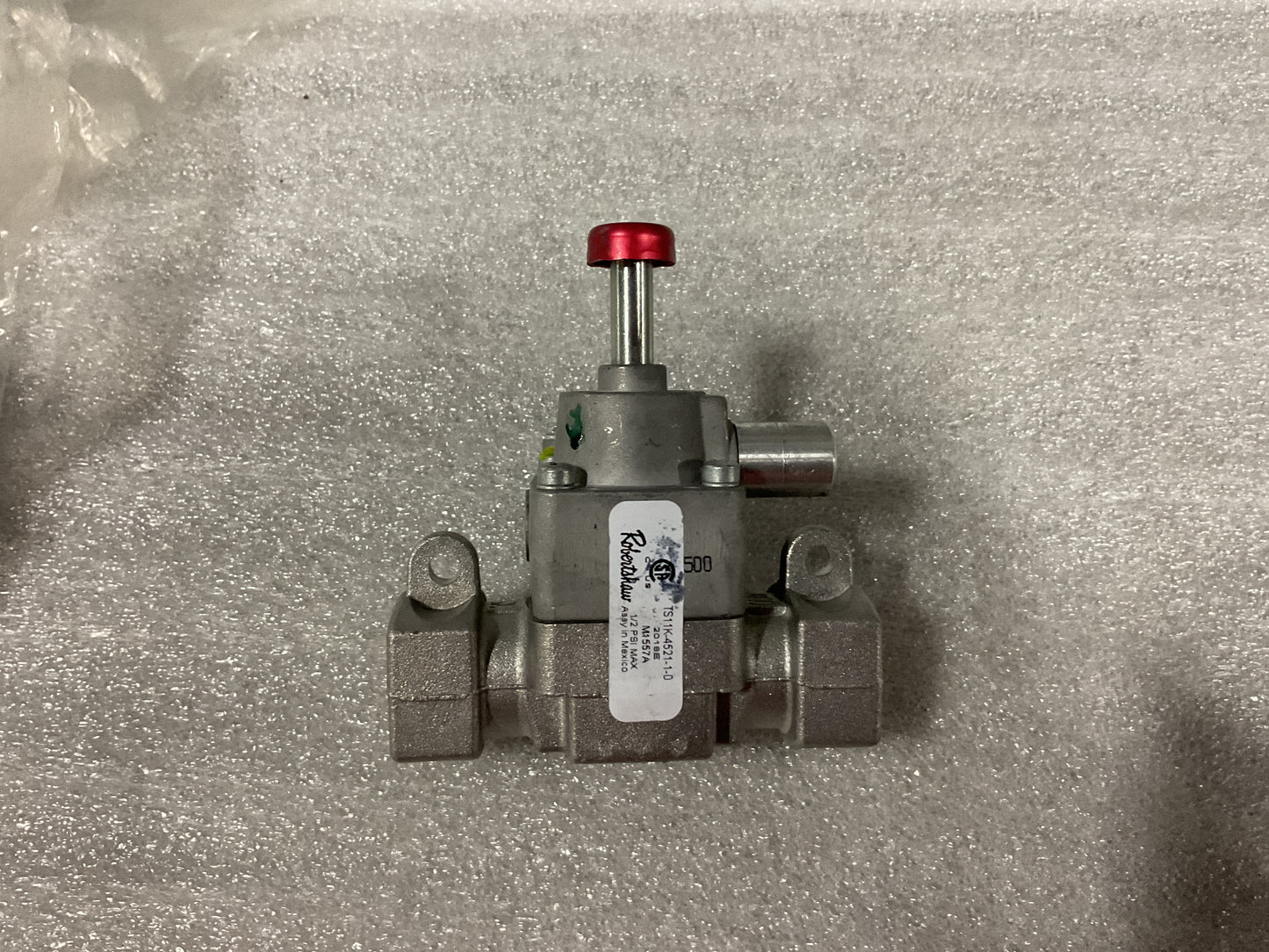 ROBERTSHAW PILOT SAFETY VALVE TS11K-4521-1-0 - NOS