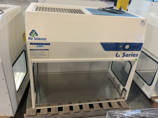 AIR SCIENCE LF SERIES LAMINAR FLOW HOOD HLF-48 #14 -PREOWNED