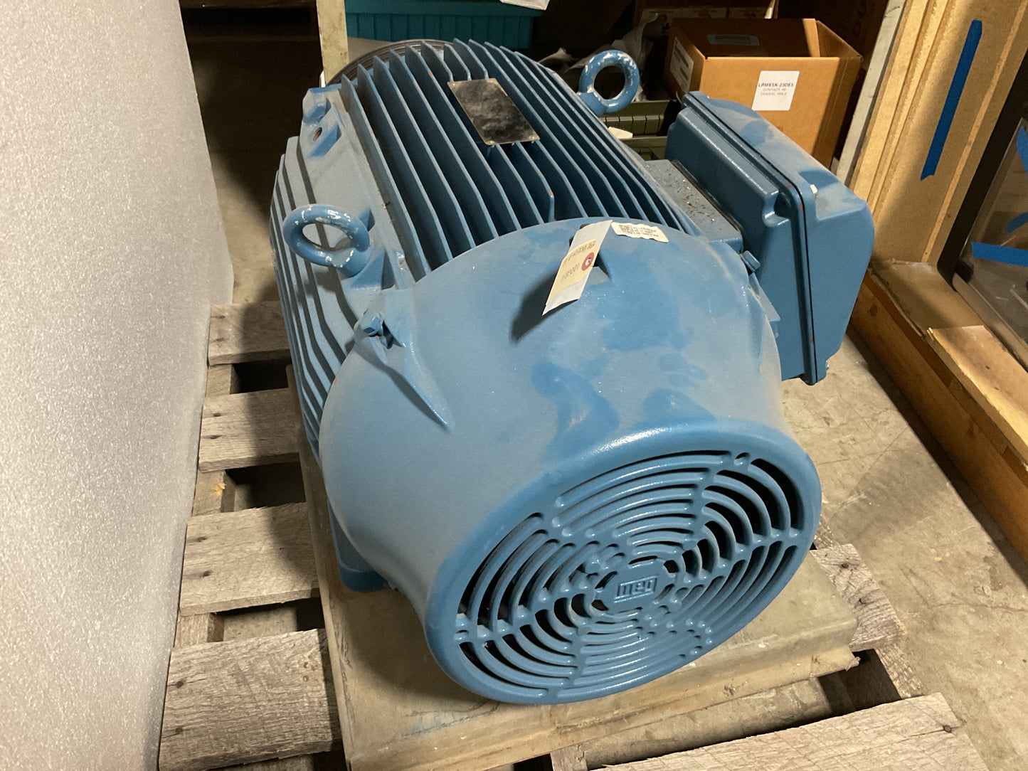 WEG INVERTER DUTY MOTOR 0751BET3E365T-W22 75 HP 3PH 1780RPM -NEW