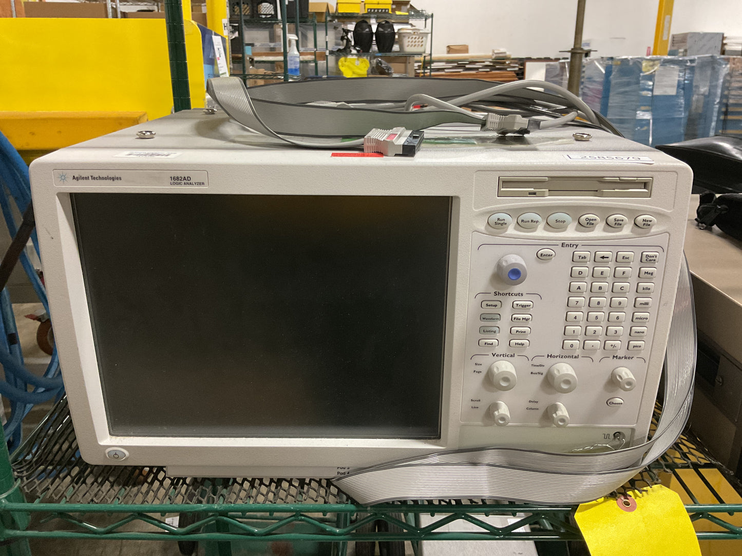 AGILENT LOGIC ANALYZER 1682AD W/ PROBE KIT - PREOWNED