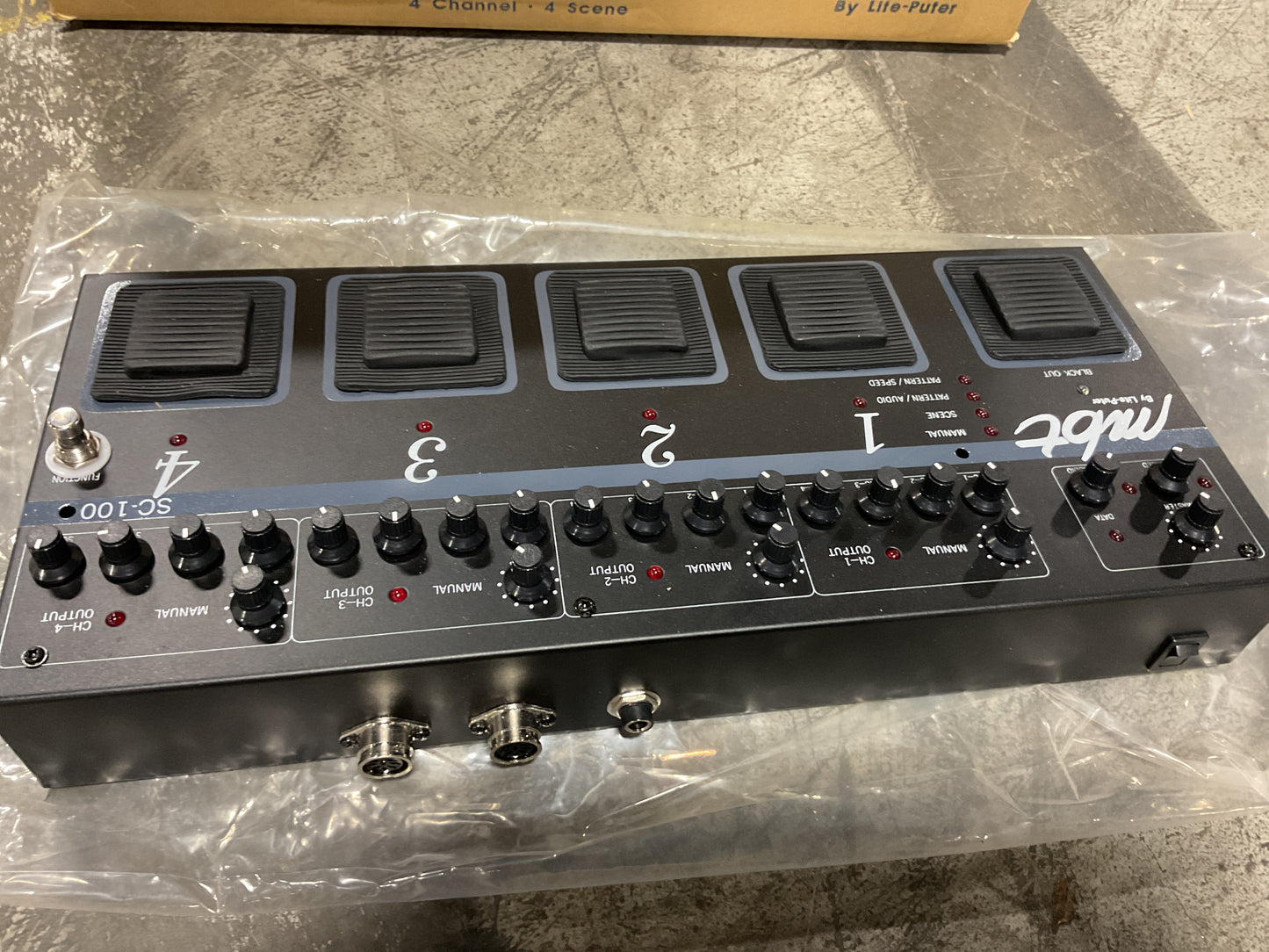 MBT FOOT CONTROLLER 4 CHANNEL SC-100 - PREOWNED