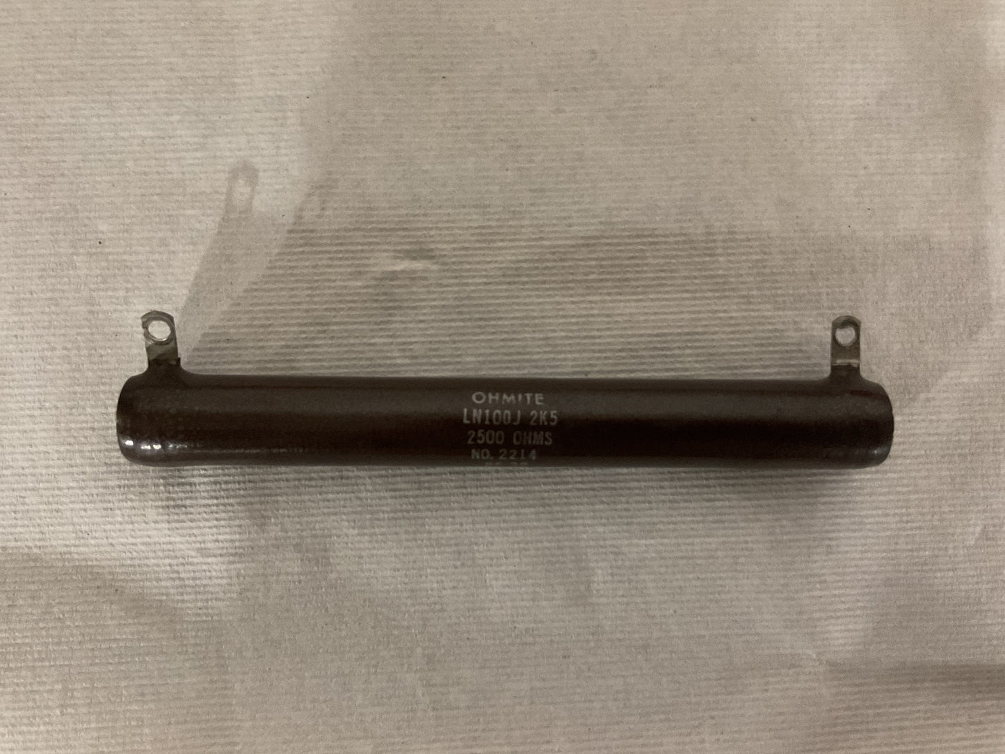 OHMITE LN100JX2K5 60W RESISTOR 2500Ω 2214 - NEW