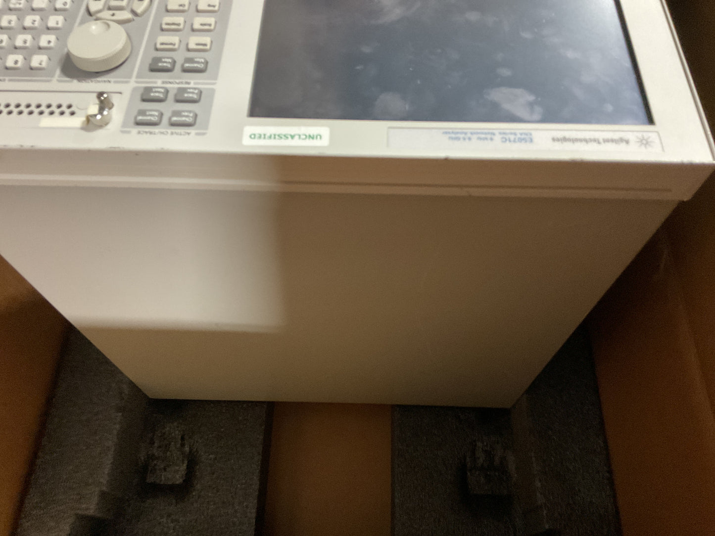 AGILENT NETWORK ANALYZER E5071C - PREOWNED