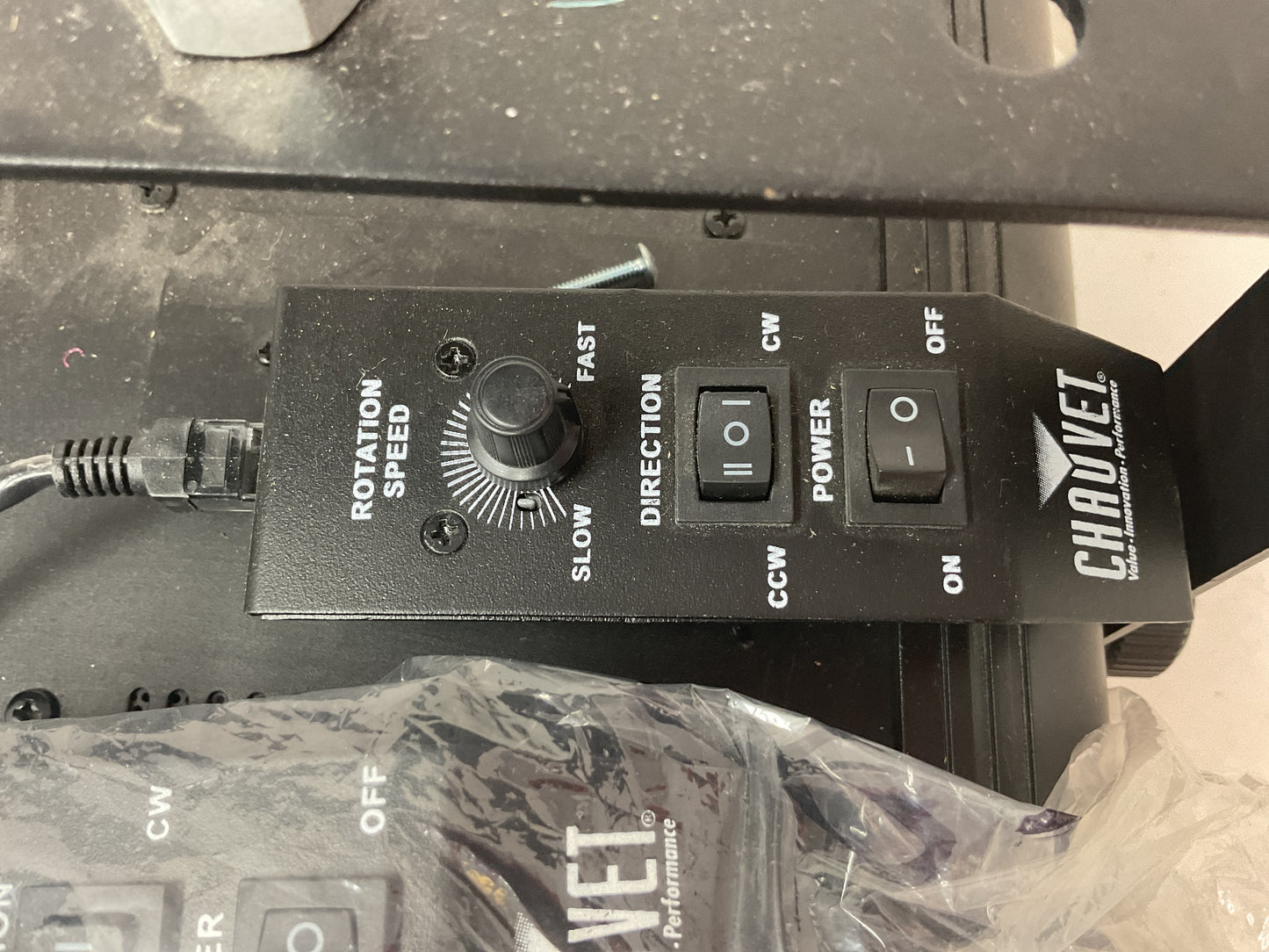 CHAUVET DJ GOBO PROJECTOR SHOT 50W IRC STAGE LIGHTING GOBO FIXTURE LIGHT - PREOWNED